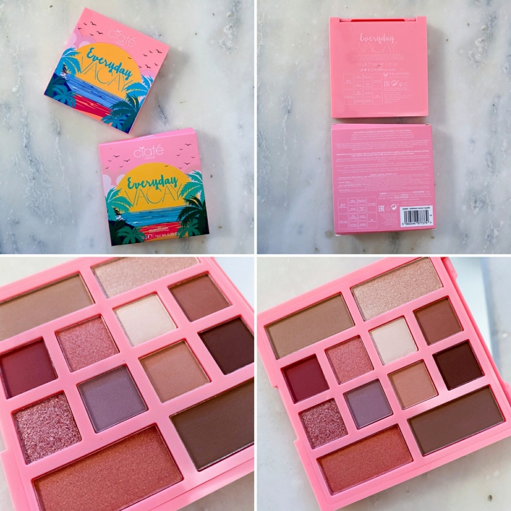 New in box! CIATÉ LONDON Everyday Vacay Palette - Picture 1 of 3